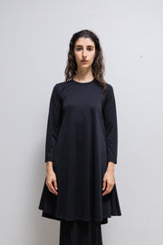 COMME DES GARÇONS - FW21 Polyester dress with back drape