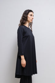 COMME DES GARÇONS - FW21 Polyester dress with back drape