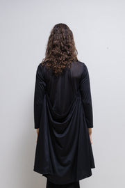 COMME DES GARÇONS - FW21 Polyester dress with back drape