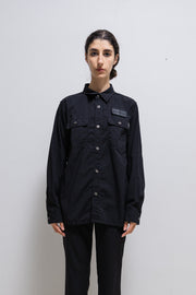 ISAMU KATAYAMA BACKLASH - Button up cotton overshirt