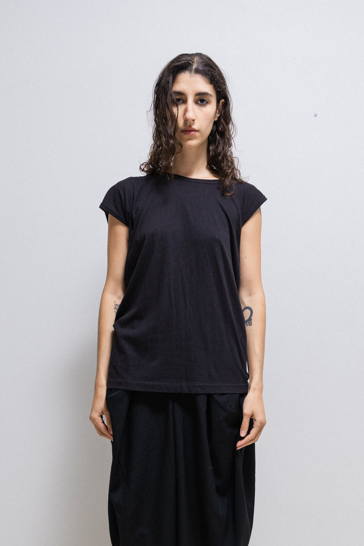 COMME DES GARCONS - Cotton top with a long back panel (90&