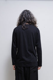 YOHJI YAMAMOTO POUR HOMME - SS24 Printed cotton longsleeves (runway)