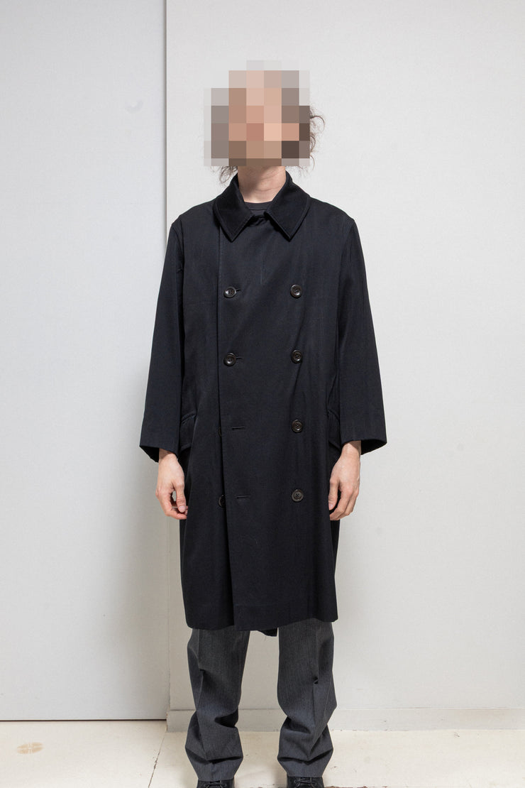 YOHJI YAMAMOTO POUR HOMME - FW98 Long wool coat with double