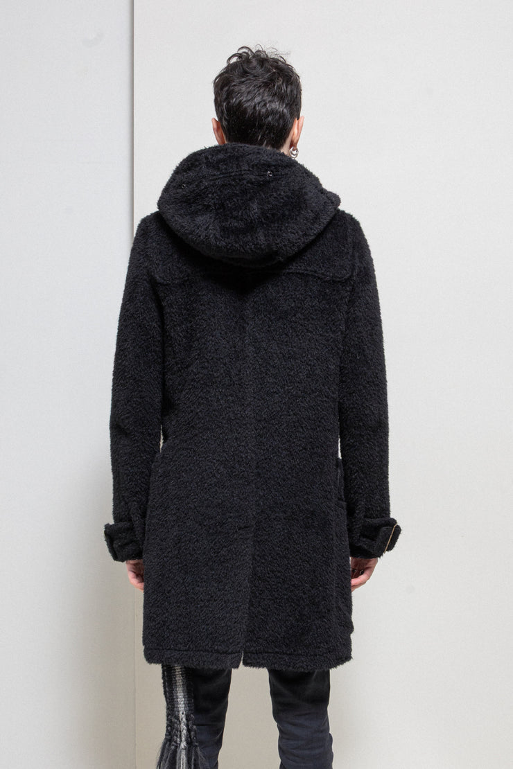 ジャケット・アウター lgb : wool alpaca coat L.G.B - Alpaca wool fuzzy duffle coat – L'OBSCUR