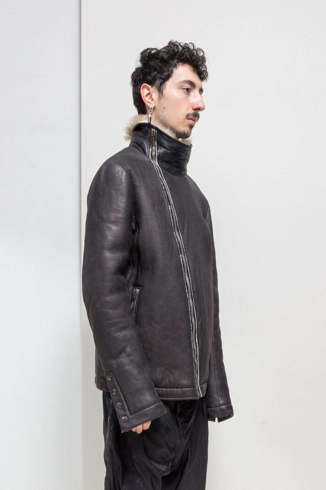 ジャケット・アウター Rick Owens 12AW lamb leather jacket Top-9448_d01d2d47-52d6-4a15-