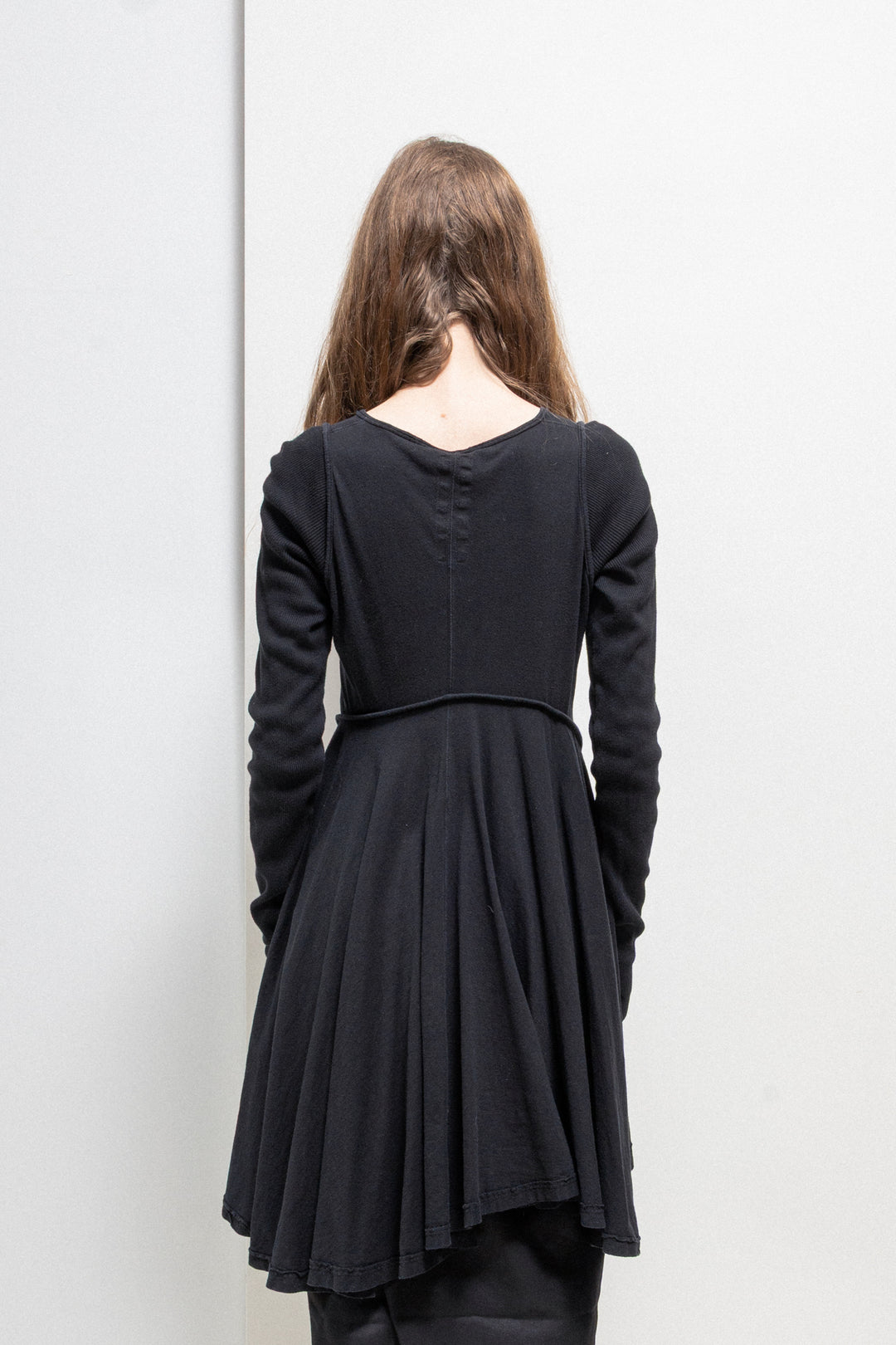 RICK OWENS DRKSHDW - Cotton longsleeves with flared bottom – L'OBSCUR