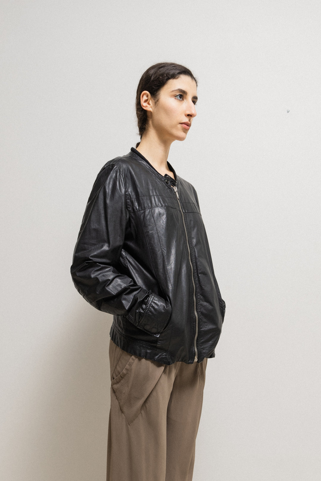 Rick Owens レザー サンバイザー Rick Owens Leather Creep Sneakers | RU02E1802-LCO-911 | SVD