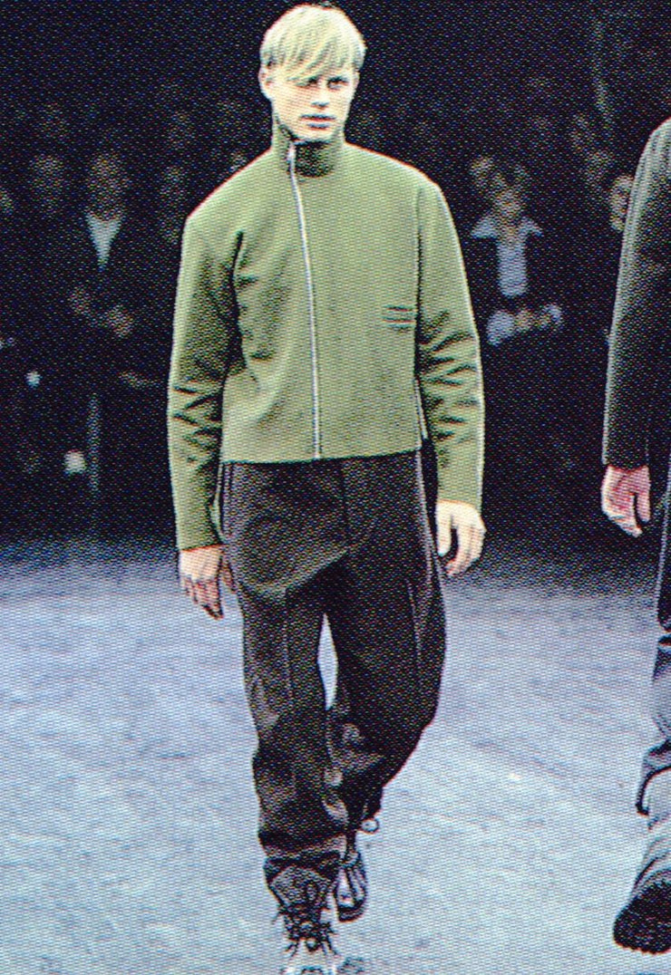 YOHJI YAMAMOTO POUR HOMME - FW97 Large wool pants (runway)