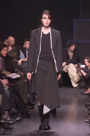ANN DEMEULEMEESTER - FW00 Glitter jacket with frayed hems (runway)