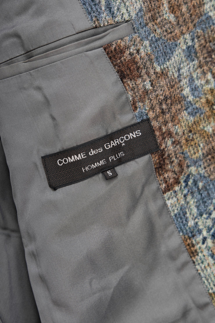 COMME DES GARCONS HOMME PLUS - FW88 Flower pattern wool jacket