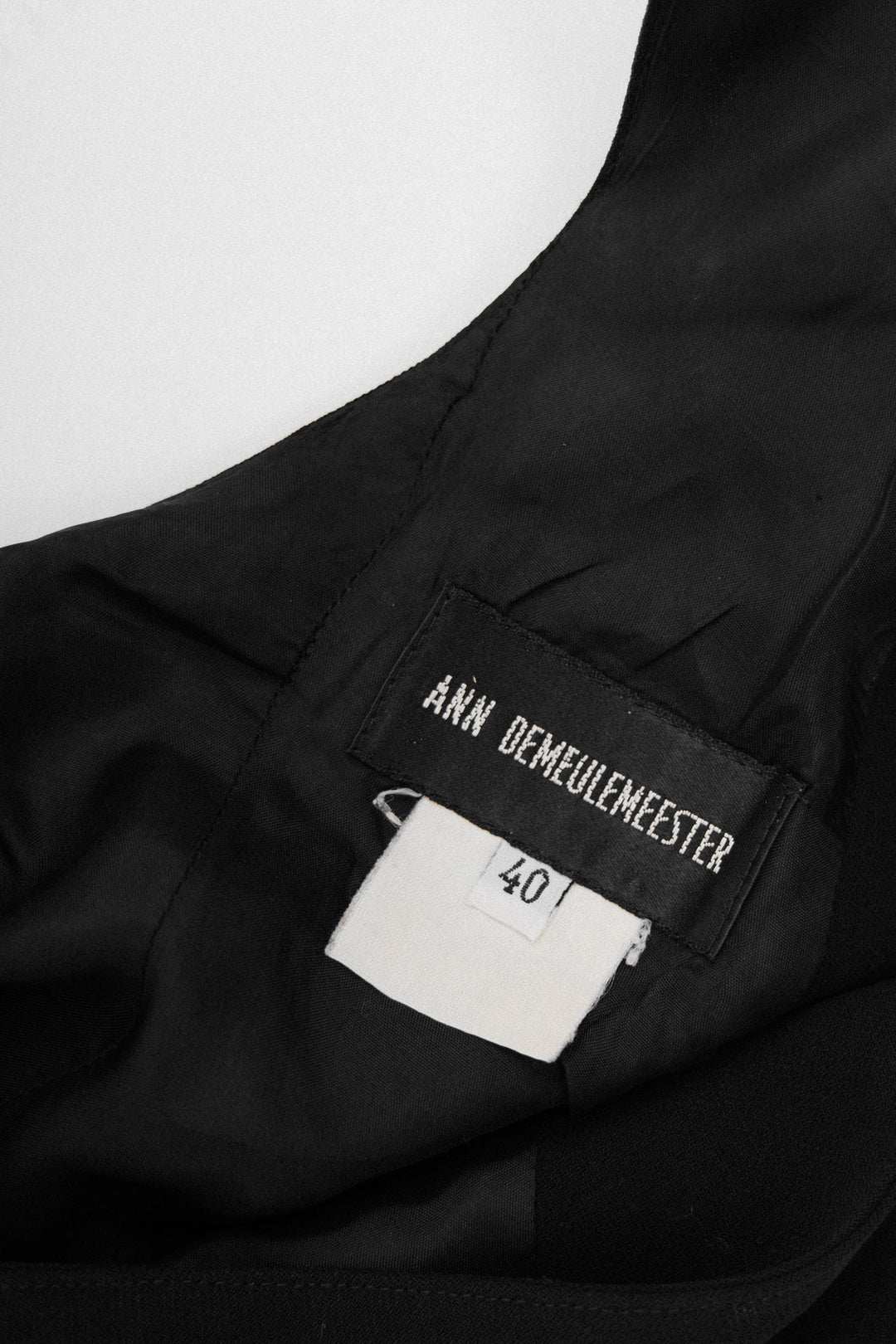 ANN DEMEULEMEESTER - SS93 Cropped vest (runway) – L'OBSCUR