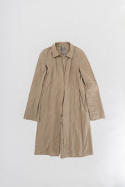 CARPE DIEM LMALTIERI - 2004 Cotton coat with stitching details