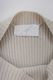 MARTIN MARGIELA - White label Miss Deanna circle sweater (early 00's)