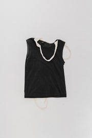 ALEXANDER MCQUEEN - 2000's jeans line tank top with straps