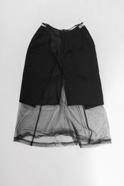 COMME DES GARÇONS - AW97 « Adult Punk » mesh skirt with hip pads