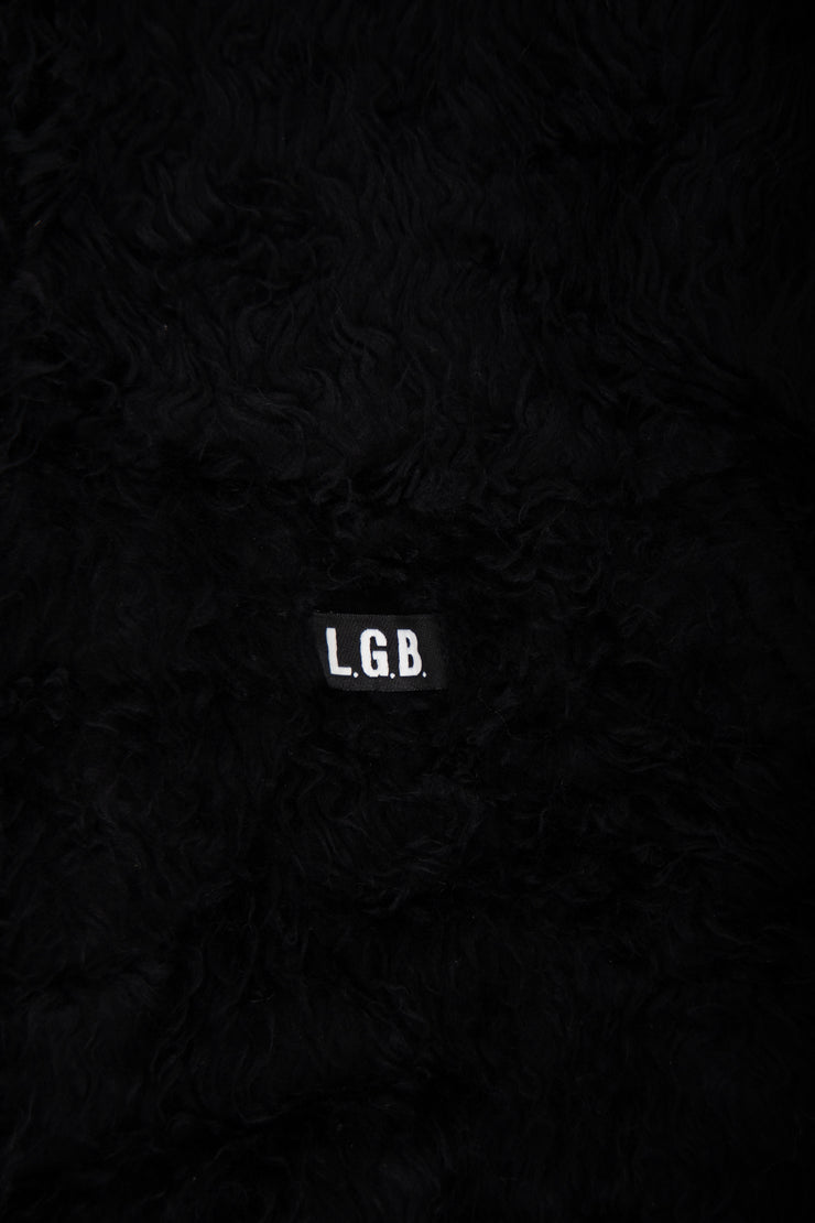 L.G.B - Fleece long open coat