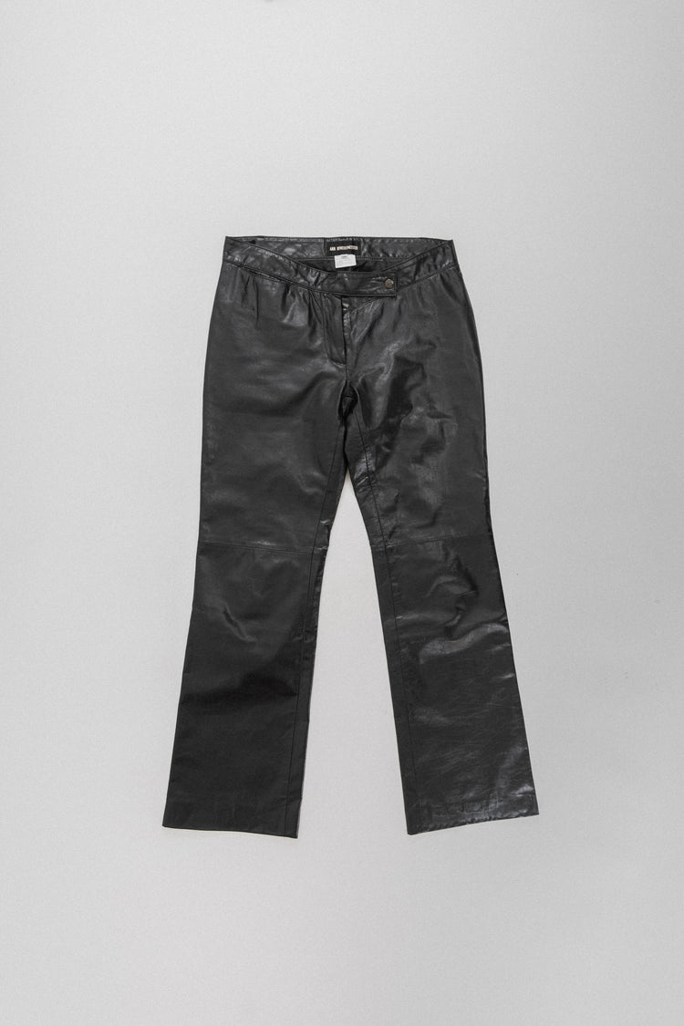 ANN DEMEULEMEESTER - SS01 Leather pants – L'OBSCUR