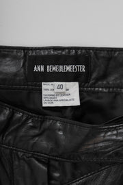 ANN DEMEULEMEESTER - SS01 Leather pants