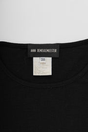 ANN DEMEULEMEESTER - Wool top with shirt cuffs (90's)