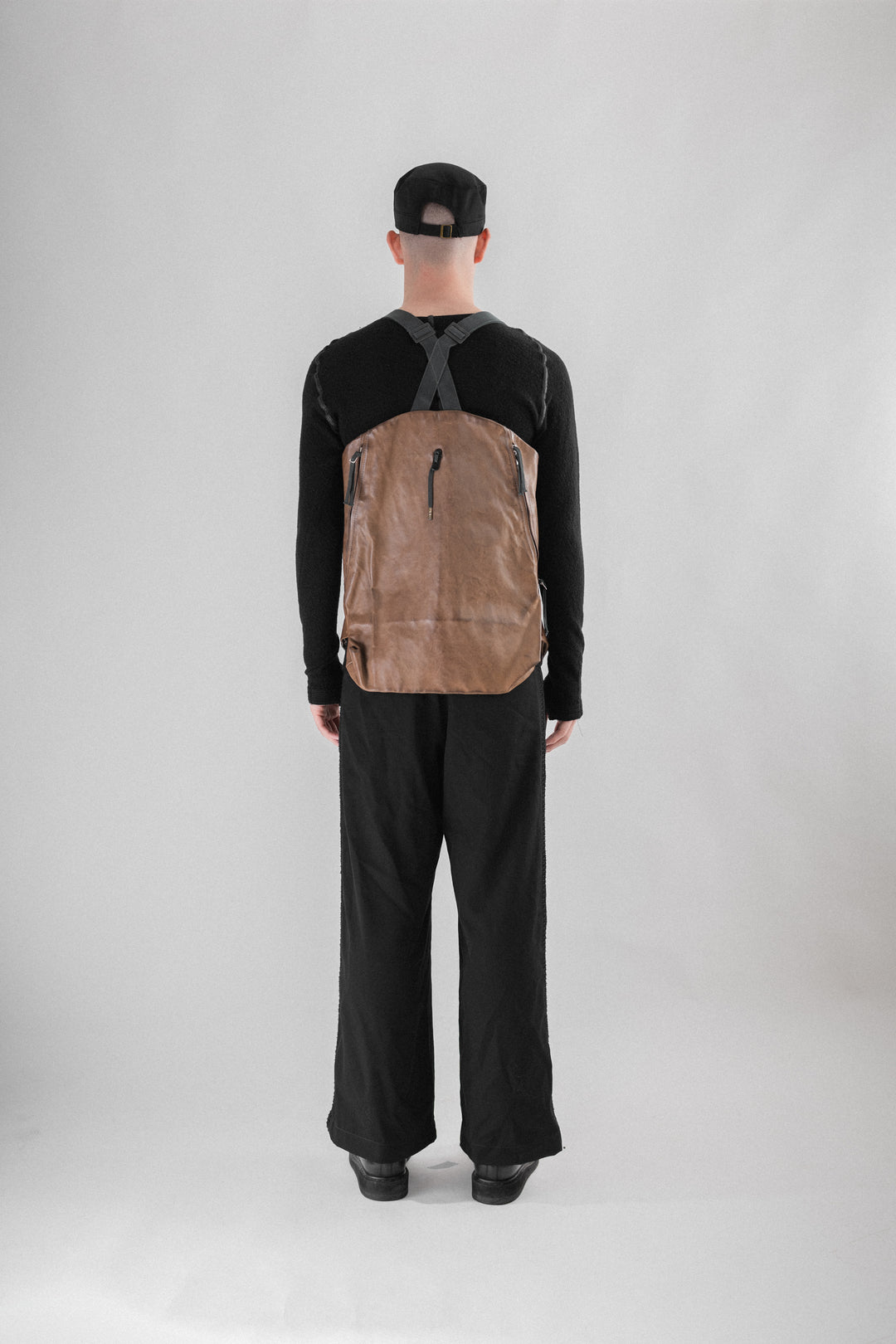 BORIS BIDJAN SABERI - Leather apron vest – L'OBSCUR