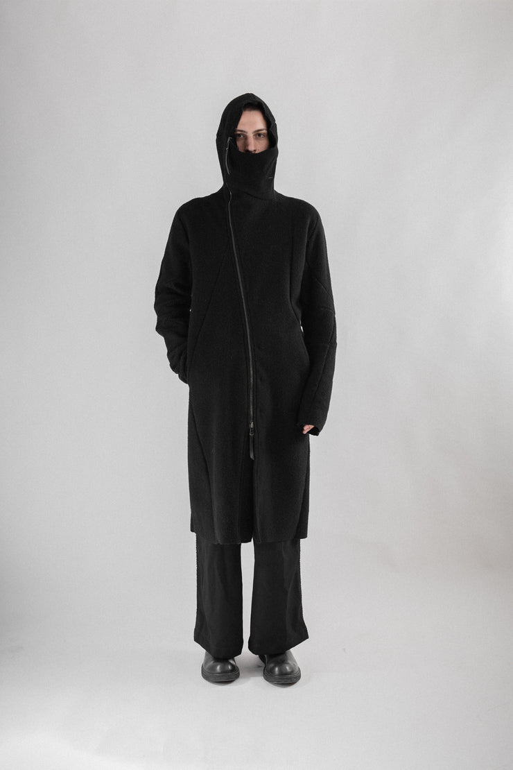 LEON EMANUEL BLANCK - Stitched long coat