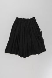 A.F VANDEVORST - SS06 Pleated skirt with side straps