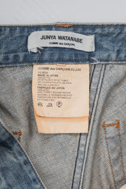 JUNYA WATANABE - SS02 Diamond pattern denim skirt (runway)