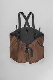 BORIS BIDJAN SABERI - Leather apron vest