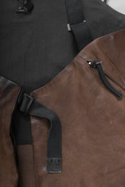 BORIS BIDJAN SABERI - Leather apron vest