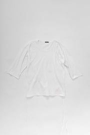 ANN DEMEULEMEESTER - SS99 White top with arm holes