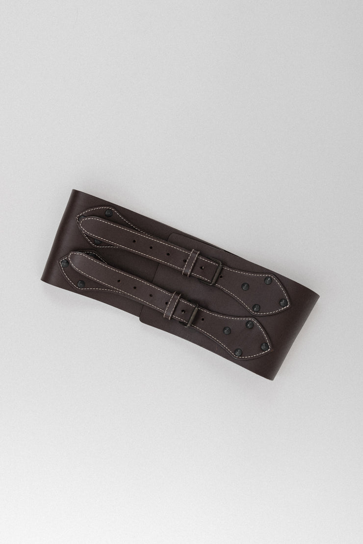 VIVIENNE WESTWOOD - Anglomania pirate leather waist belt