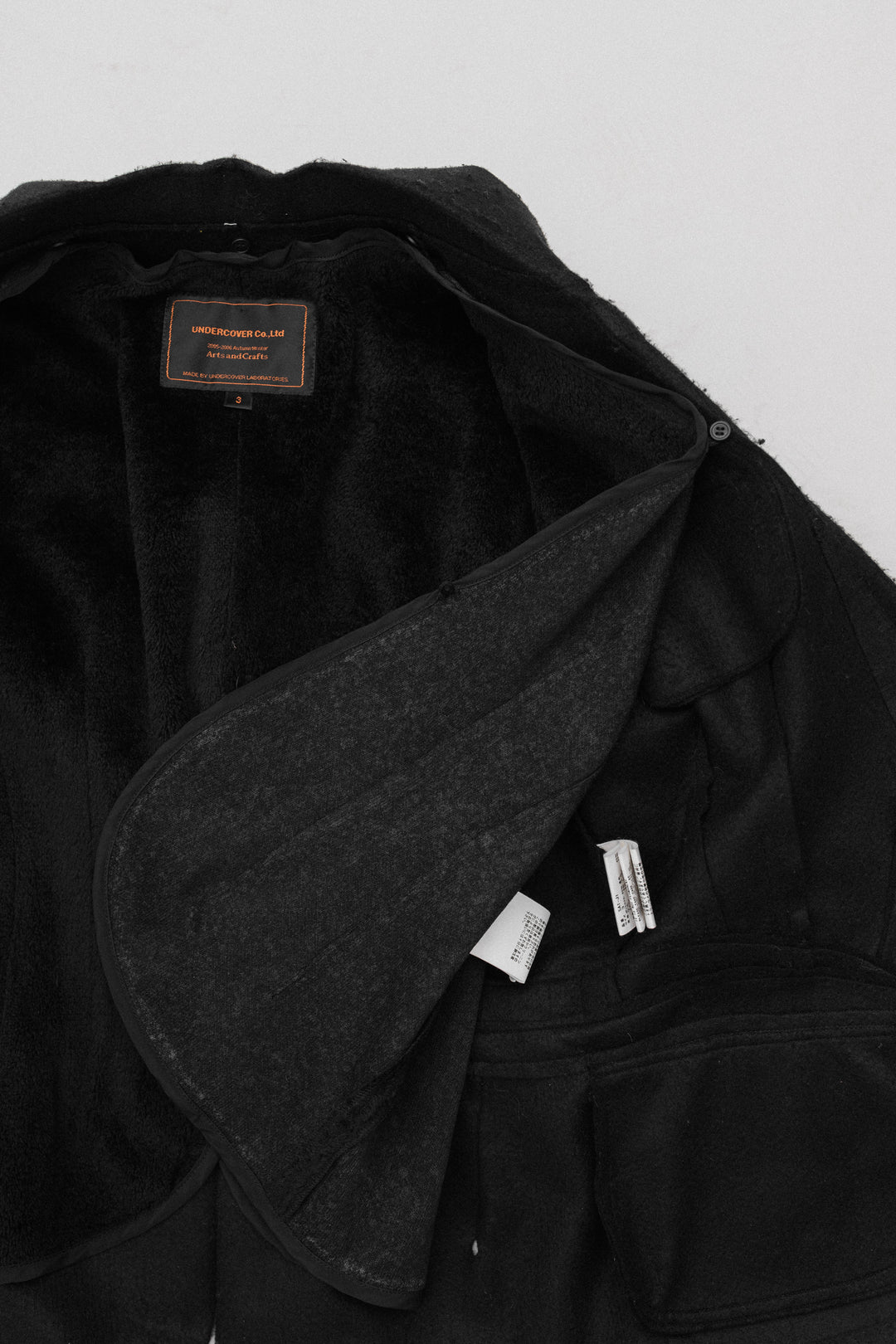 UNDERCOVER - FW05 « Arts and Crafts » Slashed glitter jacket