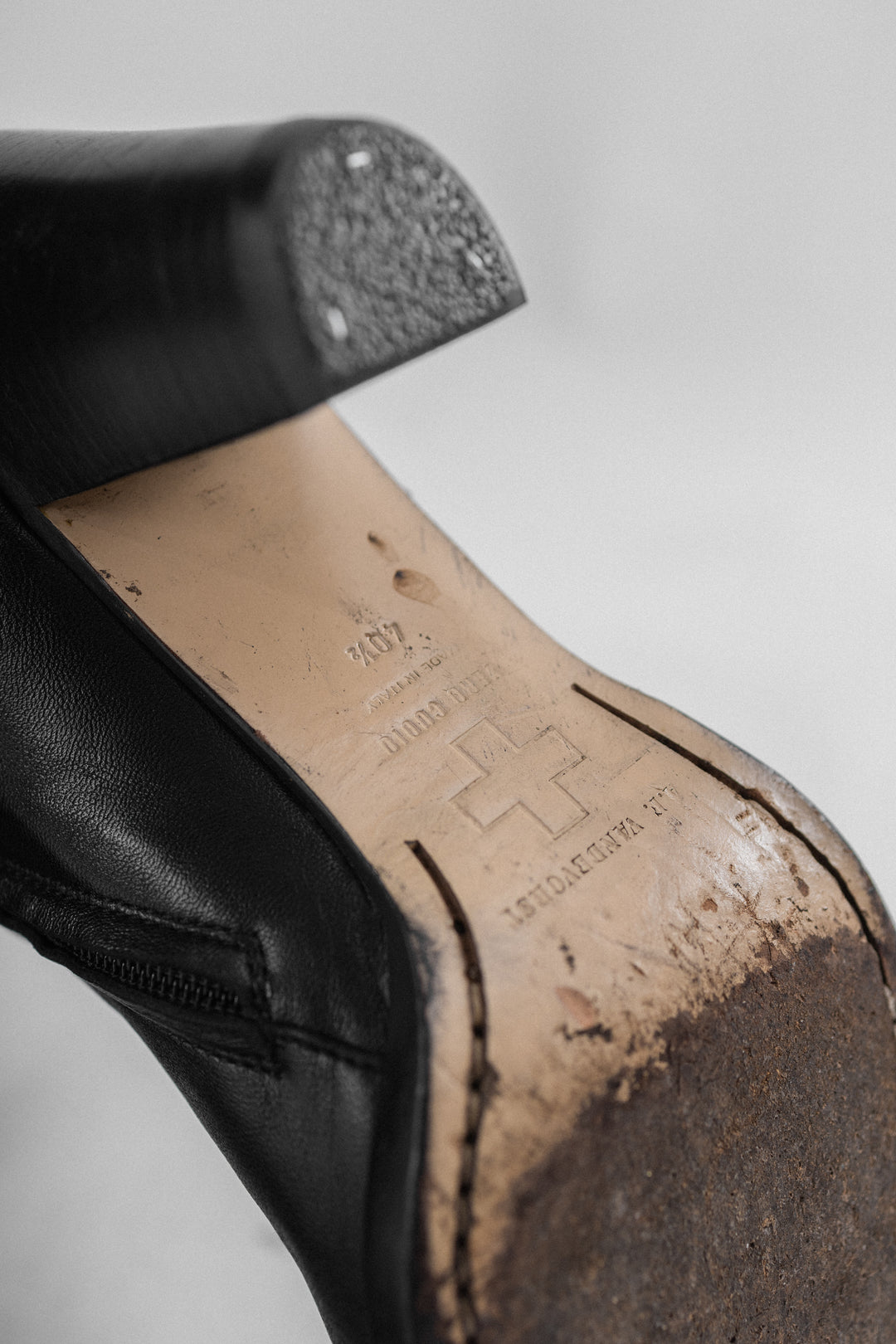 A.F VANDEVORST - High leather boots – L'OBSCUR