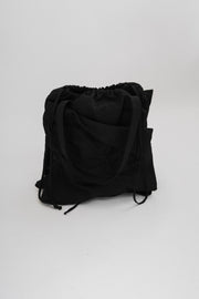YOHJI YAMAMOTO Y'S - Pleated wool bag