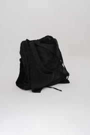YOHJI YAMAMOTO Y'S - Pleated wool bag