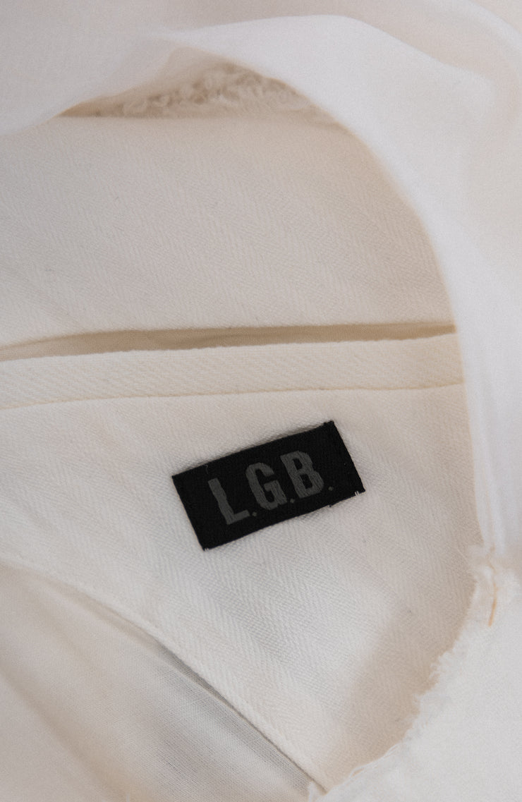 L.G.B - Frayed long waistcoat