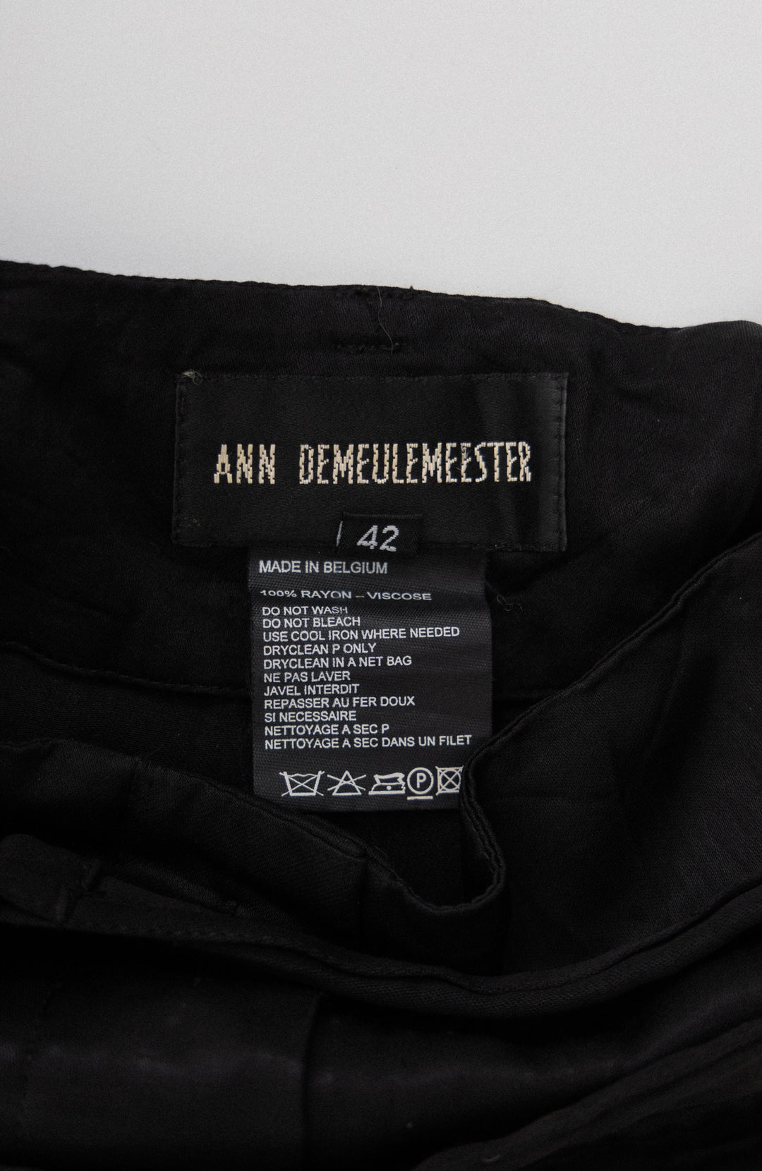 ★希少　ANN DEMEULEMEESTER　柄　巻きスカート　パレオ　★ HUG.U スカート 刺繍 レース レディース ボトムス ロング ロング