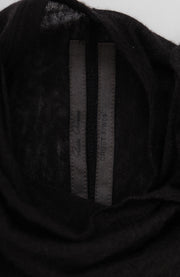 RICK OWENS - FW09 CRUST Draped silk and cashmere dress