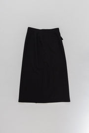 COMME DES GARCONS - FW98 TRICOT Wool skirt with a front pleat