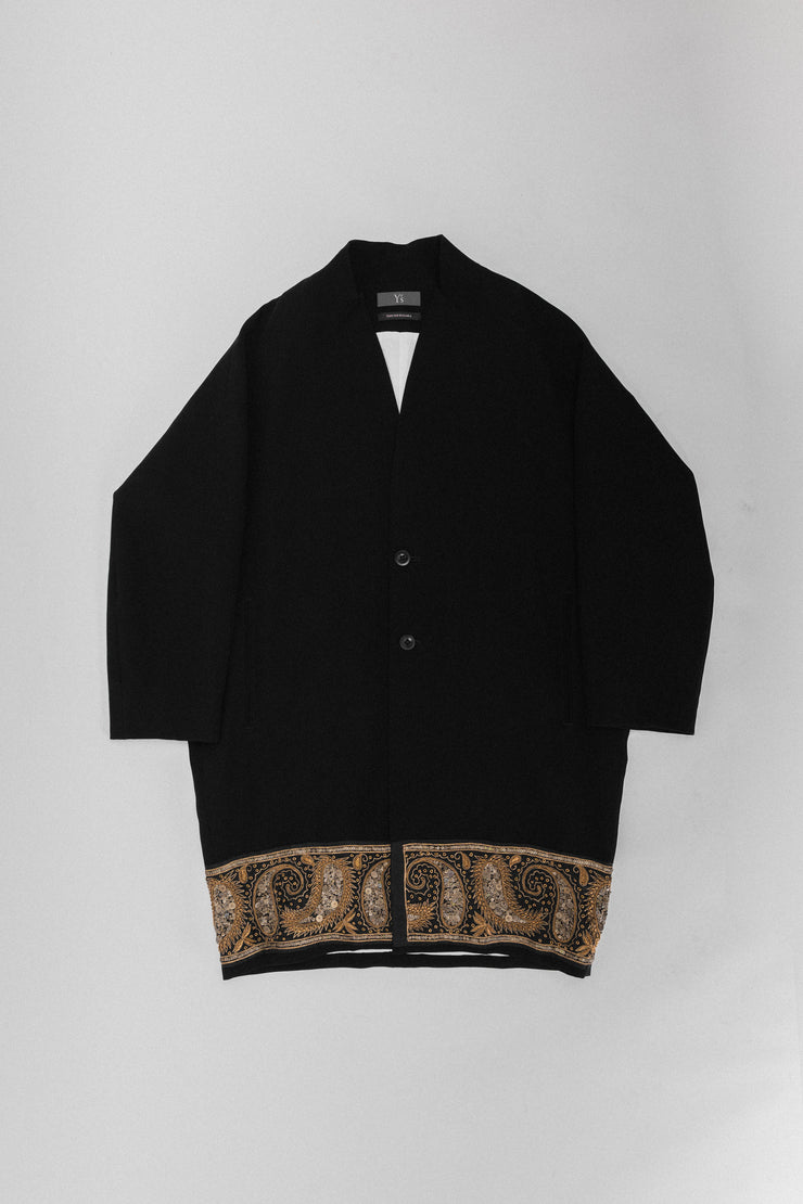 YOHJI YAMAMOTO Y'S - Takeshi Kosaka embroidered kimono coat – L'OBSCUR