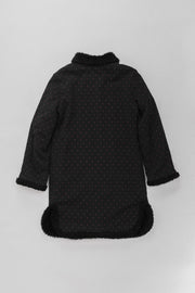 UNDERCOVER - FW03 « Paper doll » Fleece polka dot coat