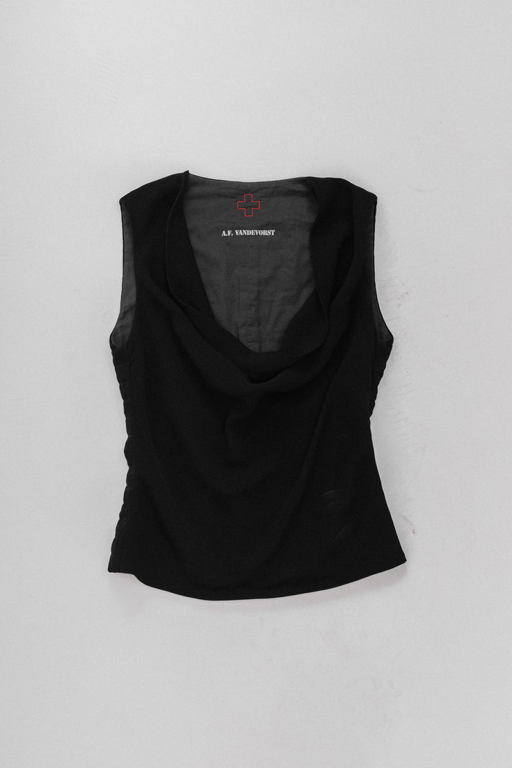 A.F VANDEVORST - Draped top (early 00’s)