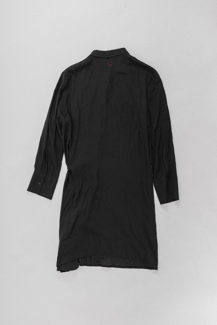 A.F VANDEVORST - Draped shirt dress (early 00’s)