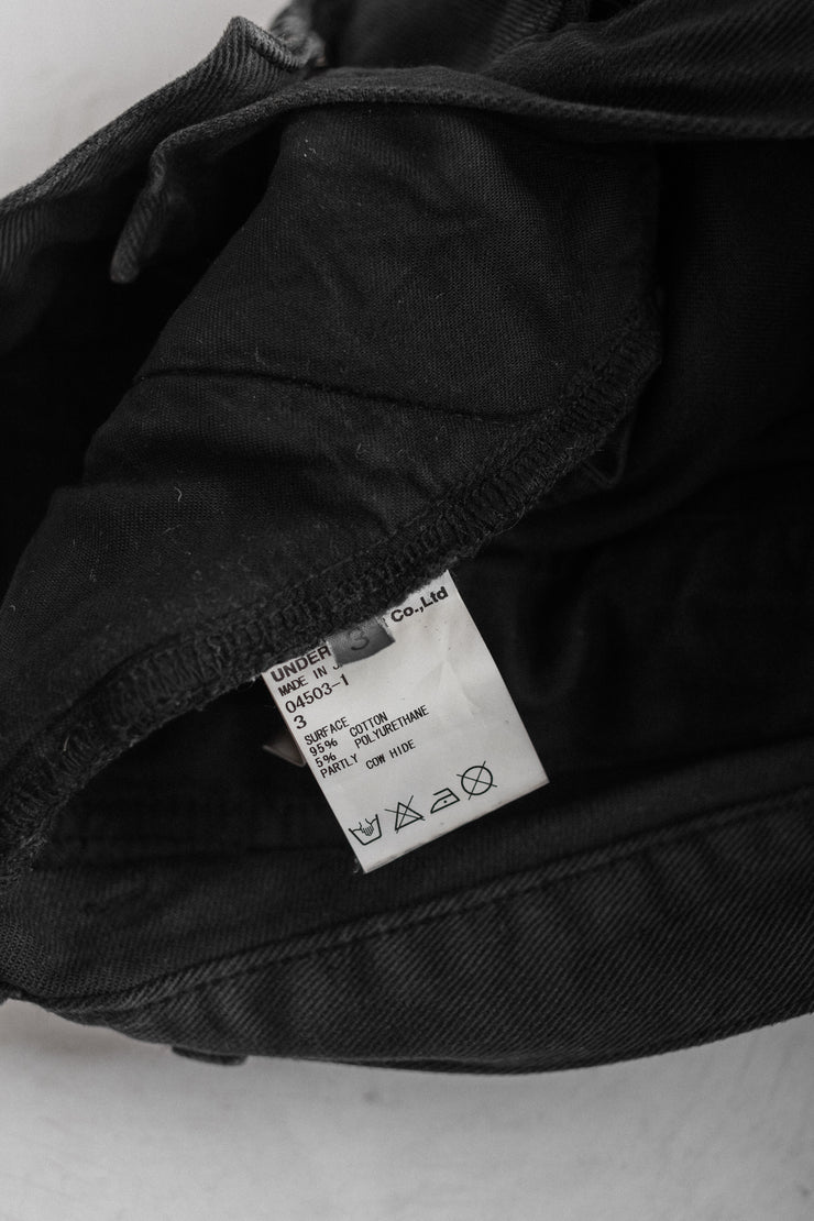 UNDERCOVER - SS15 "Adventure" Multi zipper jeans (runway)