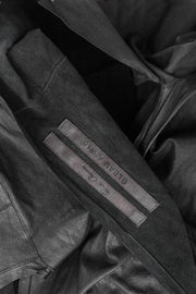 RICK OWENS - FW10 GLEAM Leather wrap top