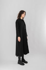 YOHJI YAMAMOTO - SS93 Long coat with rounded edges