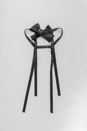 NOIR KEI NINOMIYA - Faux leather bow harness