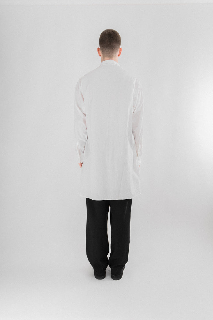 YOHJI YAMAMOTO POUR HOMME - SS19 Long white shirt "It&