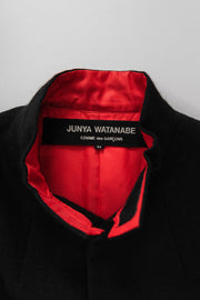 JUNYA WATANABE - FW99 Wool jacket with red contrasting lining