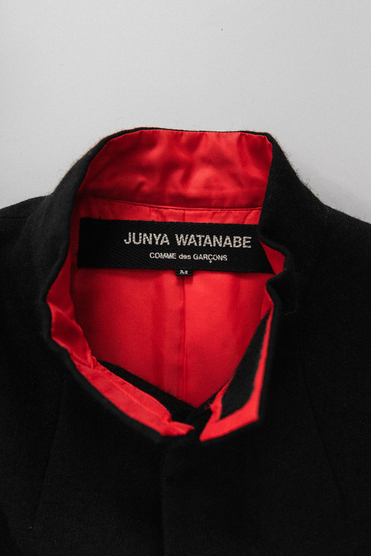 JUNYA WATANABE - FW99 Wool jacket with red contrasting lining